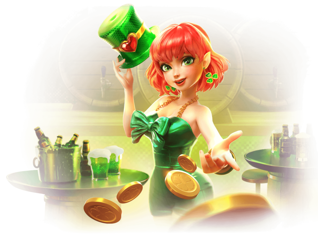 Game Banner Lucky Clover Lady