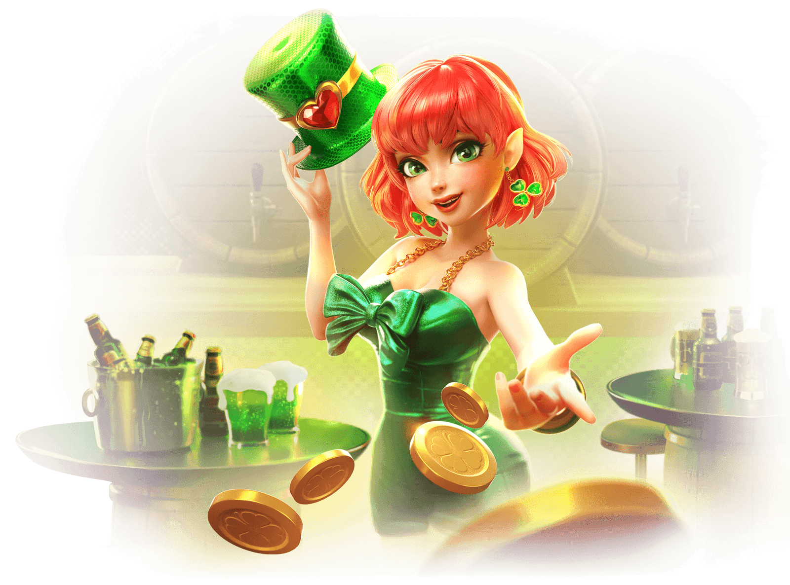Game Banner Lucky Clover Lady
