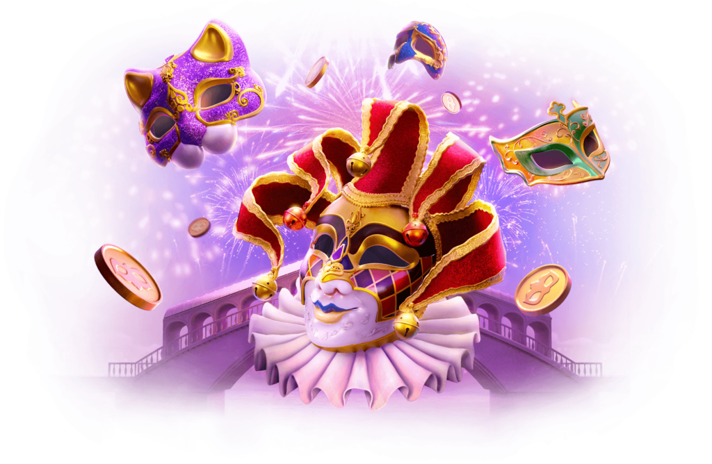 Game Banner Mask Carnival