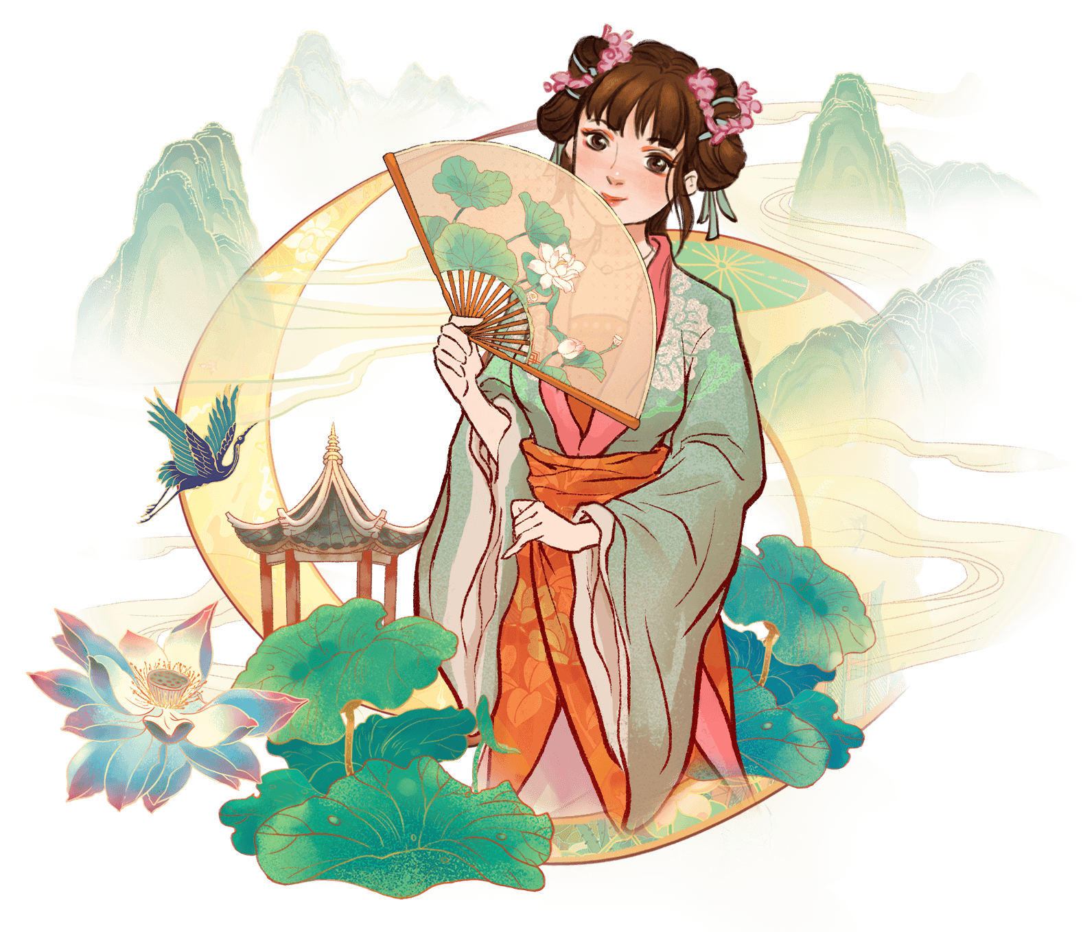 Game Banner Oriental Prosperity