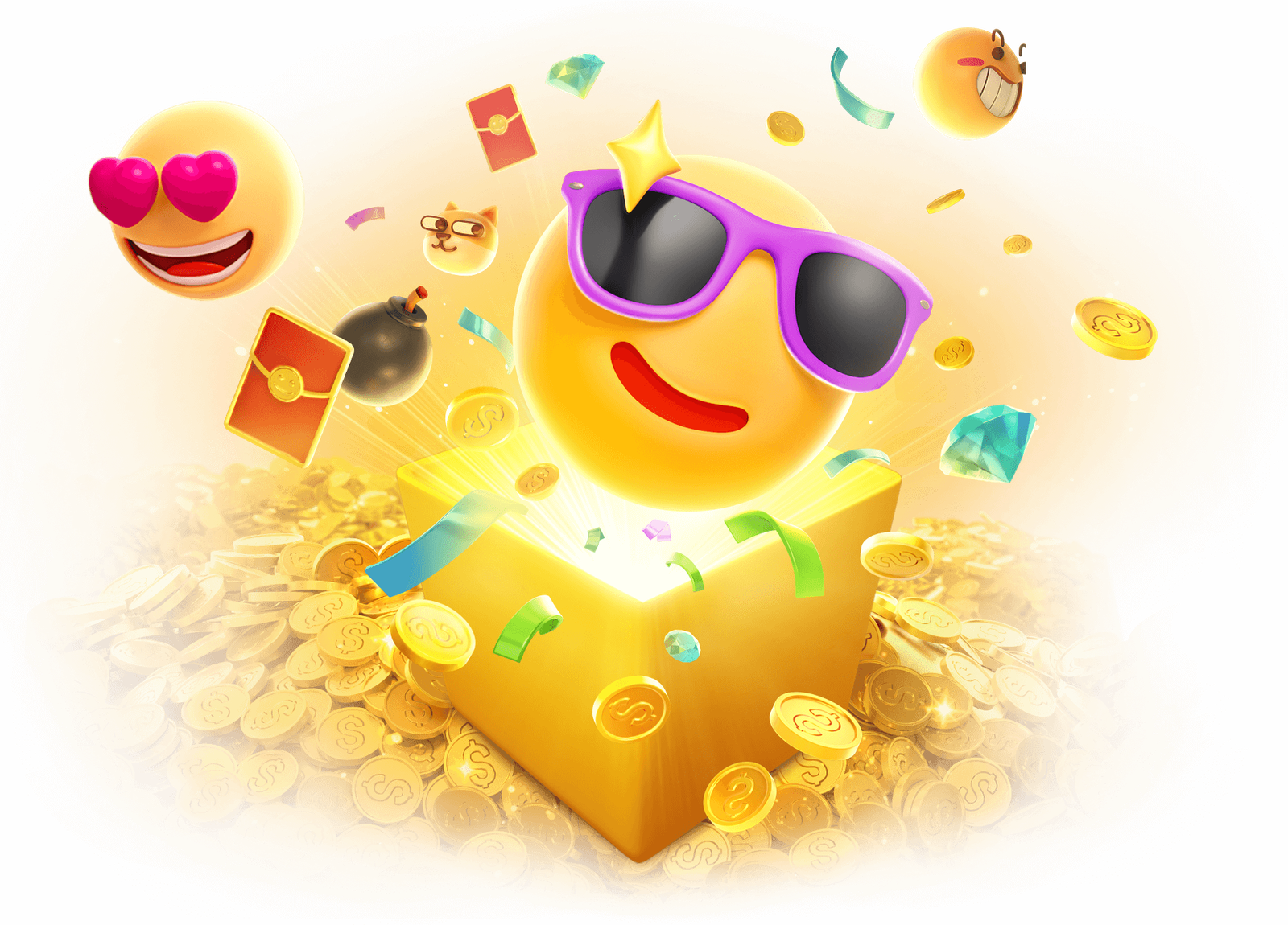 Game Banner Emoji Riches