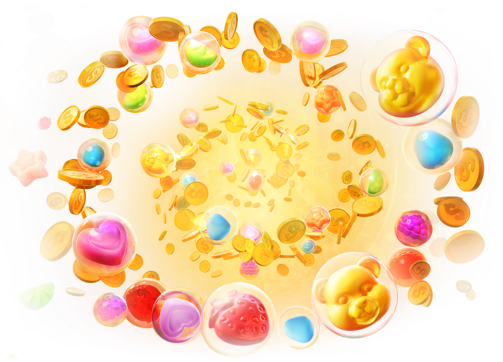 Game-Banner Fruity Candy
