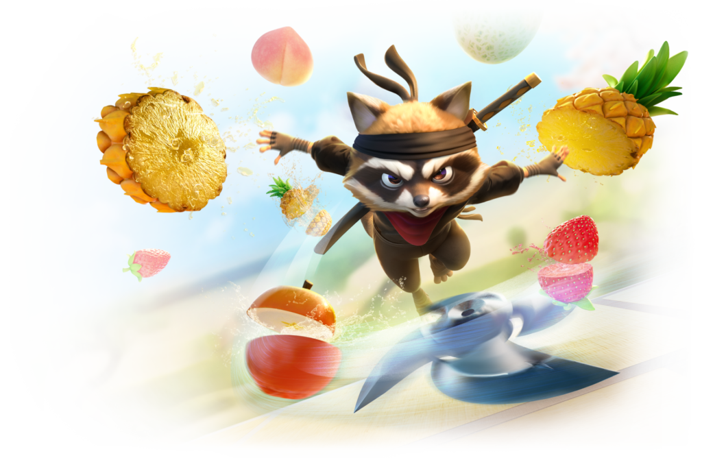 Game Banner Ninja Raccoon Frenzy