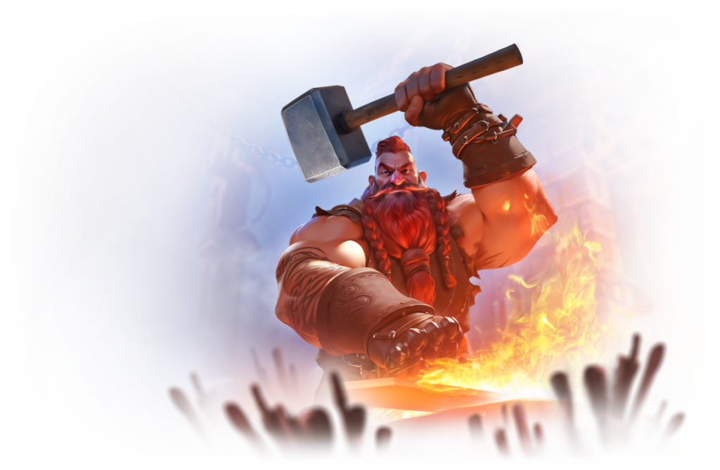 Game Banner forge of wealth pgslot