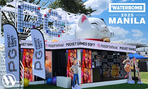 PG Soft ตลุยงาน Waterbomb Manila 2025 เทศการดนตรี K-POP